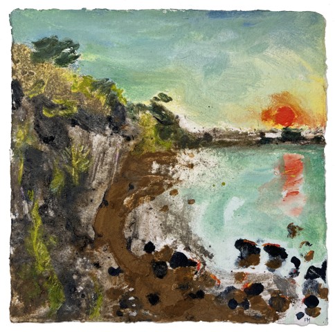 Frances Hatch, April Sunrise, Sandsfoot.
