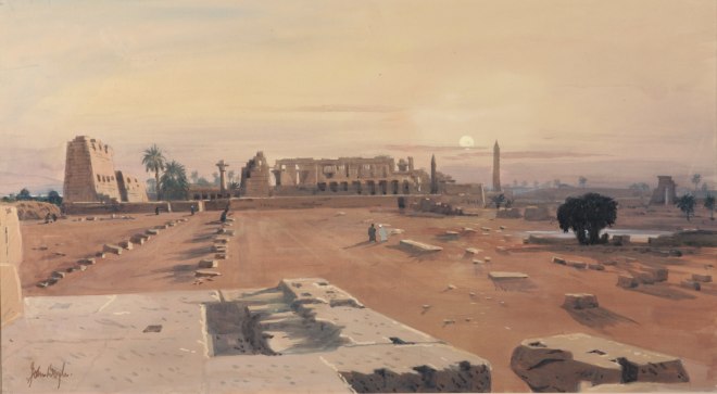 John Doyle, The Temple of Karnak Luxor