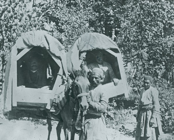 Rev. C.H. Stileman, A Kajaveh (Litter), Late 19th Century