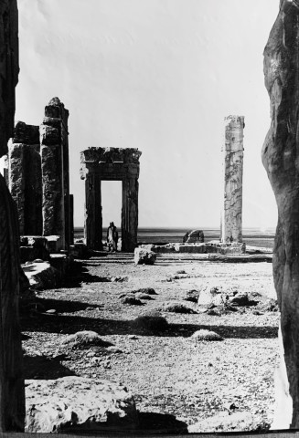 Ernst Herzfeld, Doorway to the Hall of State of the palace of Darius I, Persepolis, 1923-28