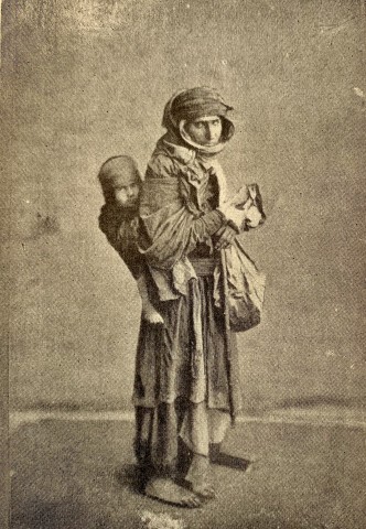 Antoin Sevruguin, A nomad with child, Late 19th Century, Early 20th Century