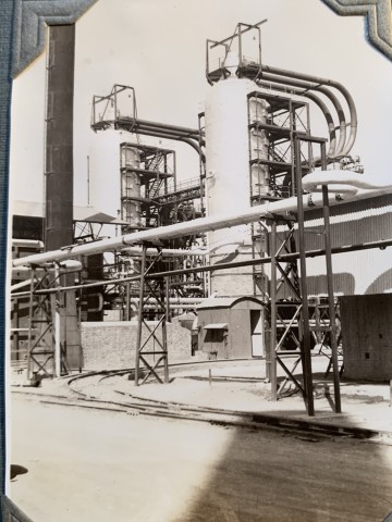 John Drinkwater, An Anglo-Persian Oil Co. cracking plant at the Abadan refinery, 1934