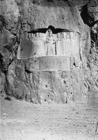 Ernst Herzfeld, Sassanid Reliefs Depicting Bahram II among his Family and Courtiers, Naqsh-i Rustam, 1923-28