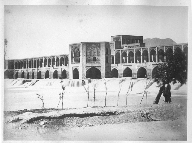 Antoin Sevruguin, The Khwaju bridge, Isfahan, Late 19th Century