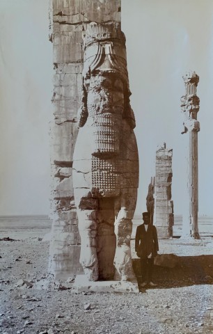 Ernst Herzfeld, Gate of All Lands, Colossal Sculpture Depicting Man-Bull, Persepolis, 1923-28