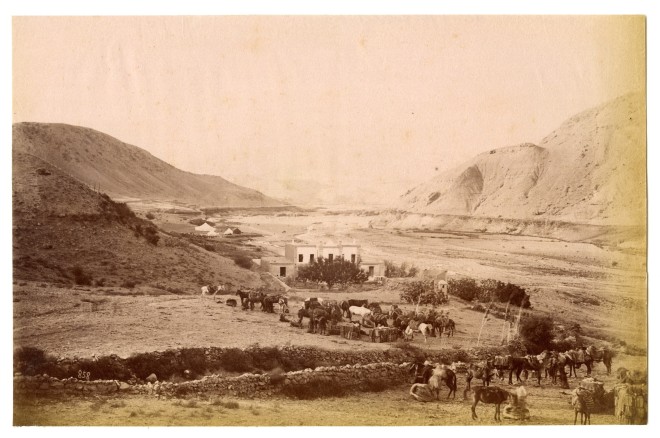 Antoin Sevruguin, Peichanar, between Kazvin and Rasht, Late 19th Century