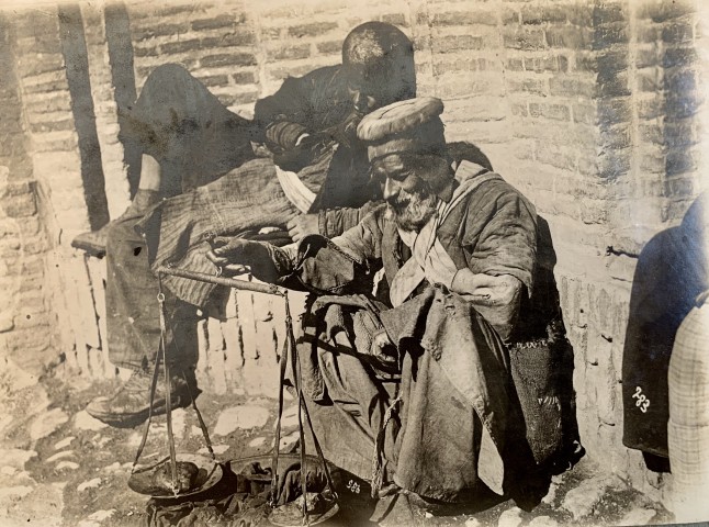 Antoin Sevruguin, A man selling sugar beats, Late 19th Century or early 20th Century