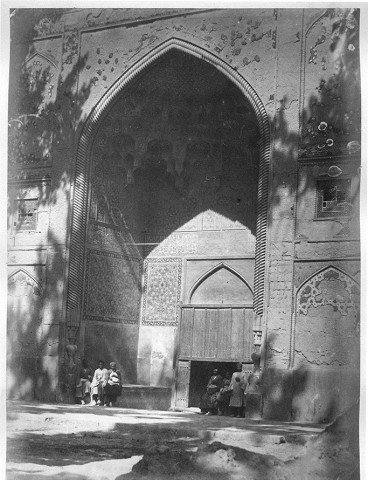 Antoin Sevruguin, Madrasa-i Madar-i Shah, Isfahan, Late 19th Century
