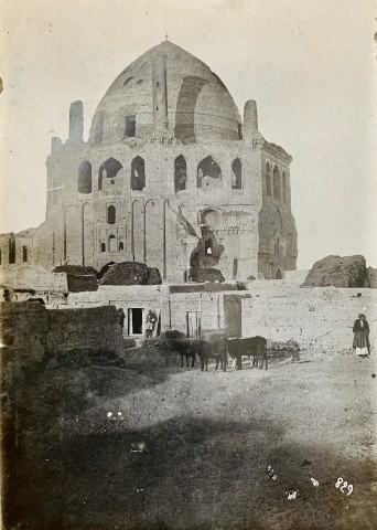 Antoin Sevruguin, The Dome of Soltaniyeh, Late 19th Century or early 20th Century
