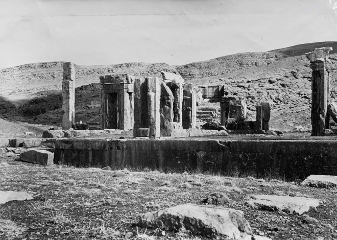 Ernst Herzfeld, Palace of Xerxes, Looking from the West, Persepolis, 1923-28