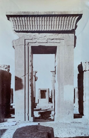Ernst Herzfeld, Door of Tachara, Persepolis, 1923-28