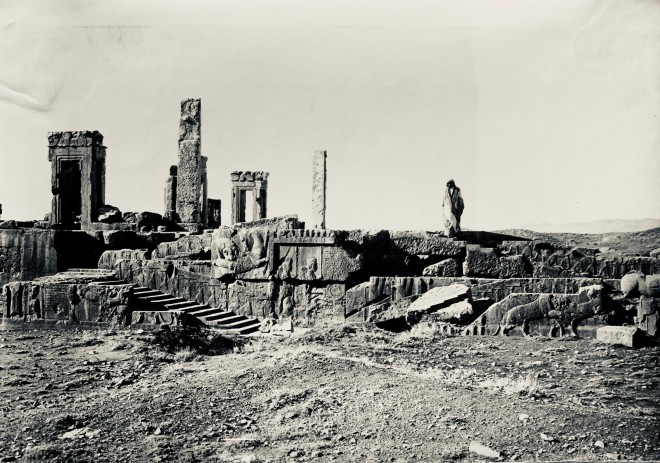 Ernst Herzfeld, Palace of Xerxes, View of Eastern Stairway, Persepolis, 1923-28