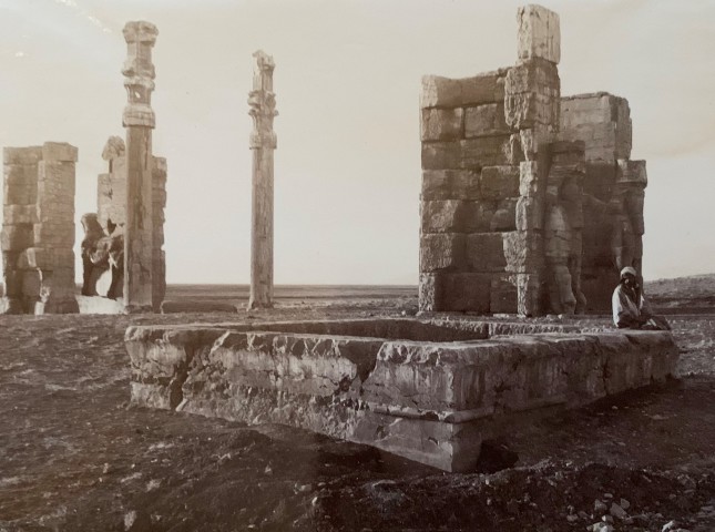 Ernst Herzfeld, Gate of All Lands and Basin in the Forefront, Persepolis, 1923-28