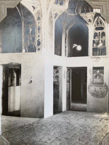 John Drinkwater, The music room in the Ali Qapu palace, 1934
