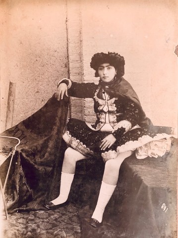 Antoin Sevruguin, A Kurdish Woman, Late 19th Century or early 20th Century
