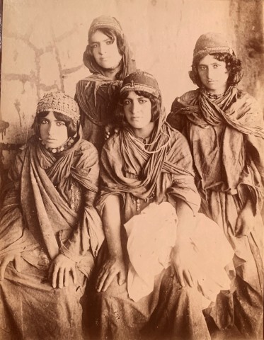 Antoin Sevruguin, A group of Kurdish girls, Late 19th Century, early 20th Century