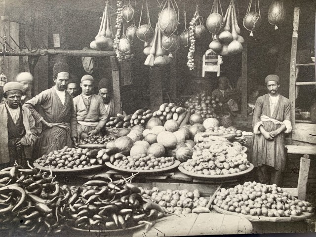 Antoin Sevruguin, Greengrocers, Late 19th Century