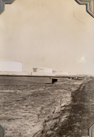 John Drinkwater, Anglo-Persian Oil Co. oil storage tanks at the Abadan refinery, 1934