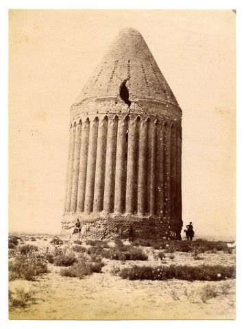 Antoin Sevruguin, The Radkan tower in Khorasan, Late 19th Century