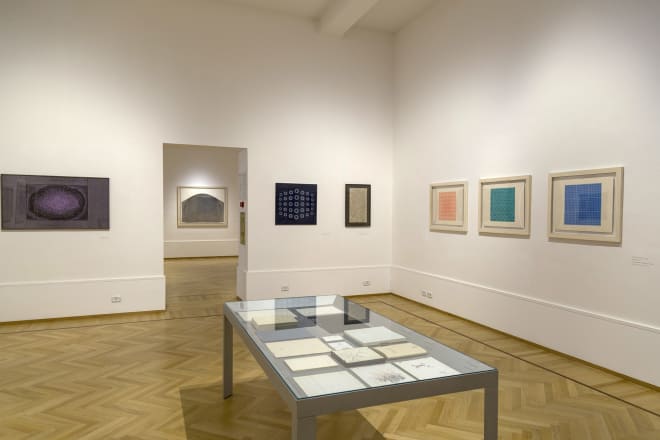 Installation view: Giulia Napoleone. Realtà in equilibrio, Galleria Nazionale d'Arte Moderna e Contemporanea, Rome, 2018