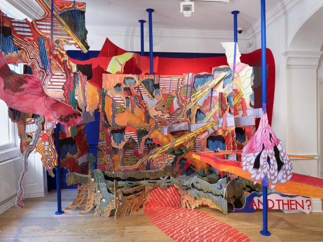 Peter Cook: Cities, Richard Saltoun Gallery London 2023