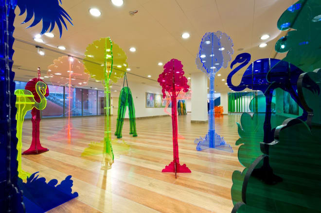 Installation View, Gino Marotta, Palazzo EX GIL Fondazione Molise Cultura, 2013. Courtesy of Fondazione Molise Cultura