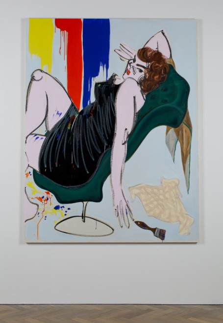 <p>Ella Kruglyanskaya, Painter Exhausted, 2015</p>