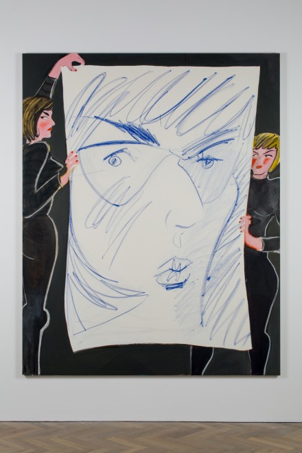 <p>Ella Kruglyanskaya, Puppeteers with a Big Face, 2015</p>