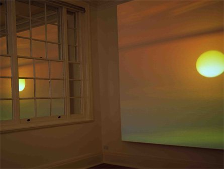 <p>Paul Pfeiffer<br />Morning after the Deluge, 2003</p><p><span>projected video installation</span></p>