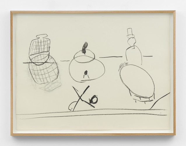 Roy Oxlade Untitled Charcoal on paper 55.5 x 76 cm, 21 7/8 x 29 7/8 ins 61.4 x 81.4 cm, 24 1/8 x 32 1/8 ins, framed