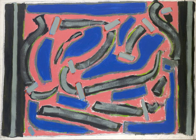 Betty Parsons No Squares, 1970 Oil on canvas 91.4 x 127 cm, 36 x 50 ins