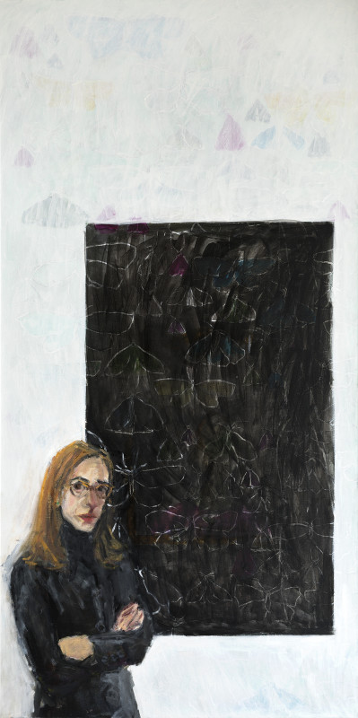 <span class="artist"><strong>Julie Held</strong></span>, <span class="title"><em>Veiled Self Portrait</em>, 2017</span>