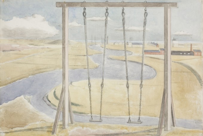 <span class="artist"><strong>Paul Nash</strong></span>, <span class="title"><em>River</em>, 1932</span>