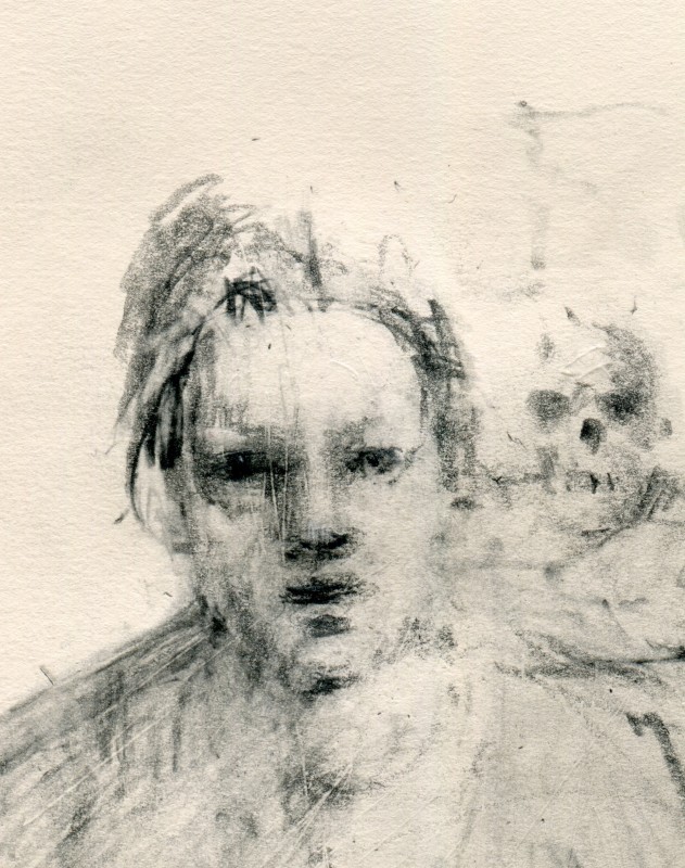 <span class="artist"><strong>Sharon Brindle</strong></span>, <span class="title"><em>Self Portrait</em>, 2017</span>