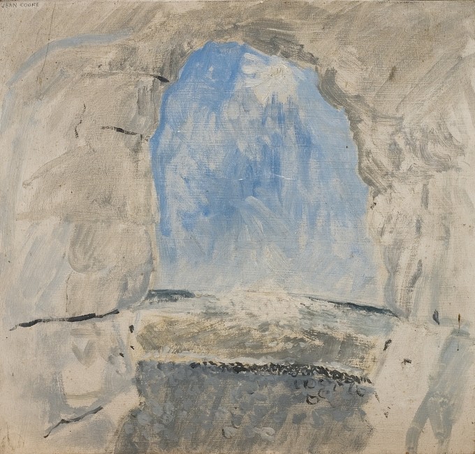 <span class="artist"><strong>Jean Cooke</strong></span>, <span class="title"><em>Cave Painting</em>, 1965</span>