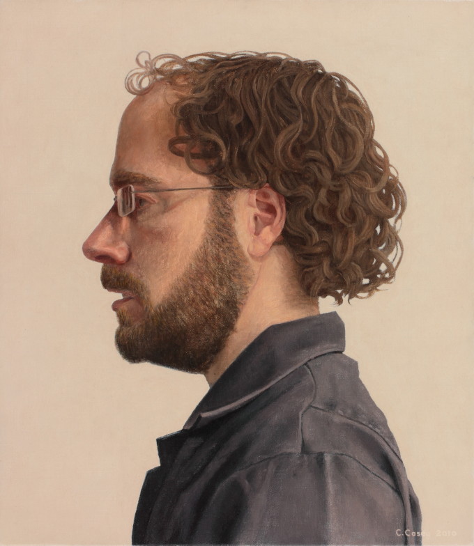 <span class="artist"><strong>Comghall Casey</strong></span>, <span class="title"><em>Self Portrait</em>, 2010</span>