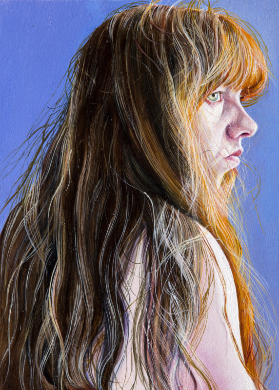 <span class="artist"><strong>Ishbel Myerscough</strong></span>, <span class="title"><em>Self portrait</em>, 2015</span>