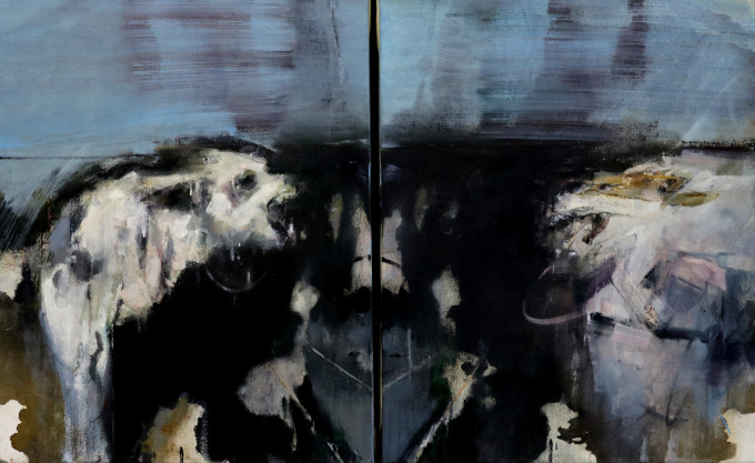 <span class="artist"><strong>Sarah Shaw</strong></span>, <span class="title"><em>Rorschach Series - Selfie</em>, 2015</span>