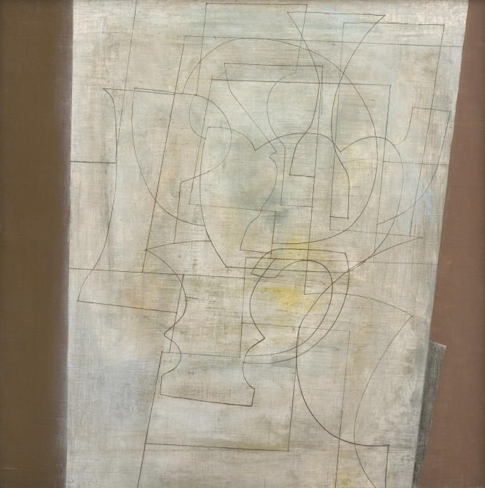 Ben Nicholson, May 1955 (Green Chisel), 1955