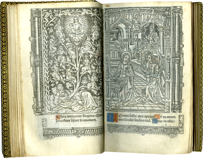 Printed Book of Hours (Use of Rome)