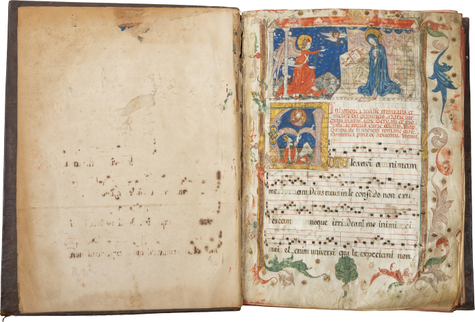 Choir Gradual with feasts for the Temporal (Franciscan Use)