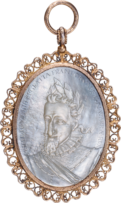 Pendant with Cameo of King Henry IV of France