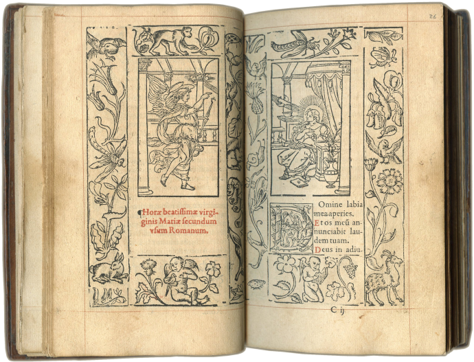 Printed Book of Hours (use of Rome)