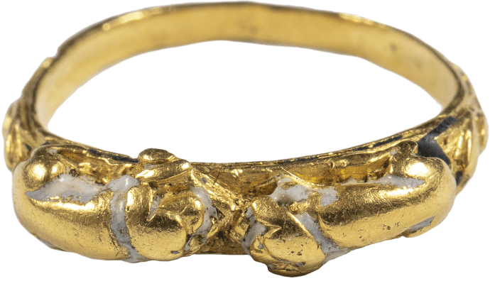 snijder Ongewijzigd Minnaar Renaissance Gold Ring , mid-16th century | Les Enluminures