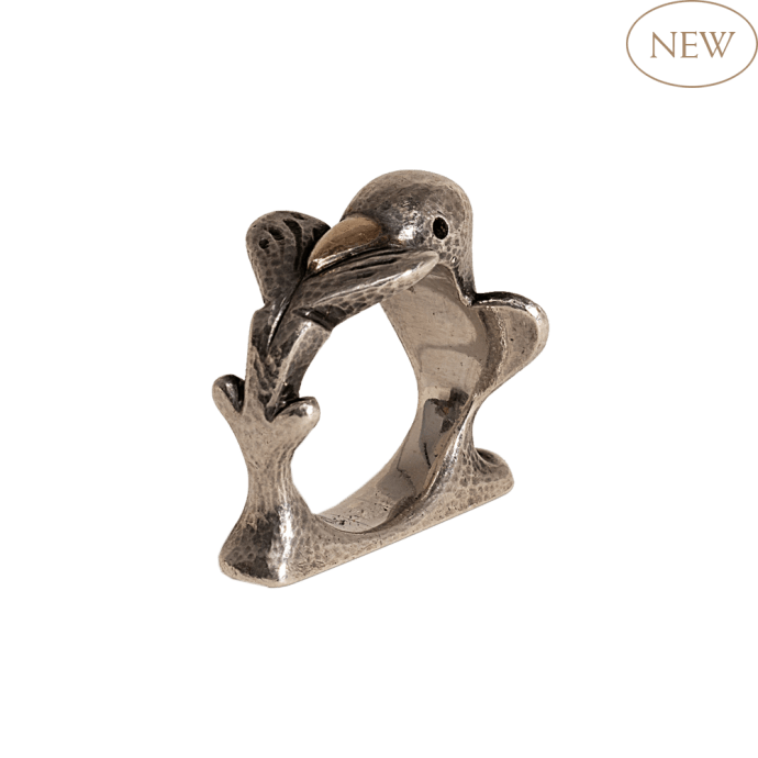 Bird Ring by Mosheh Oved (1885-1958)