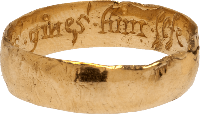Posy Ring, "He that gave this gives him life"