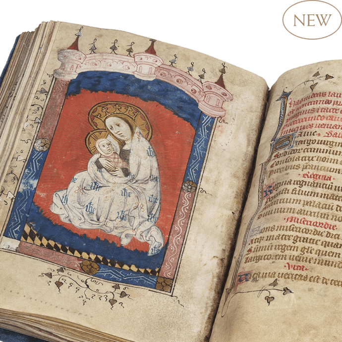 The Lubbock Hours (Use of Sarum), with a Missal fragment