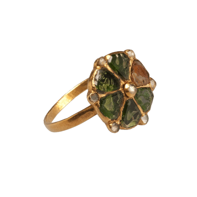 Italian Glass Decorative Ring