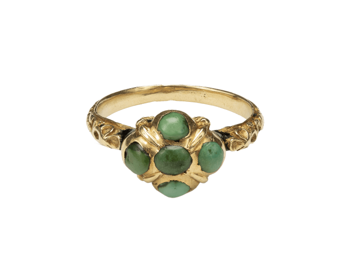 Renaissance Turquoise Gemstone Ring , Western Europe, about 1620-1630 ...