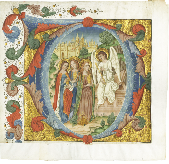 The Spanish Forger The Three Marys At The Tomb Les Enluminures